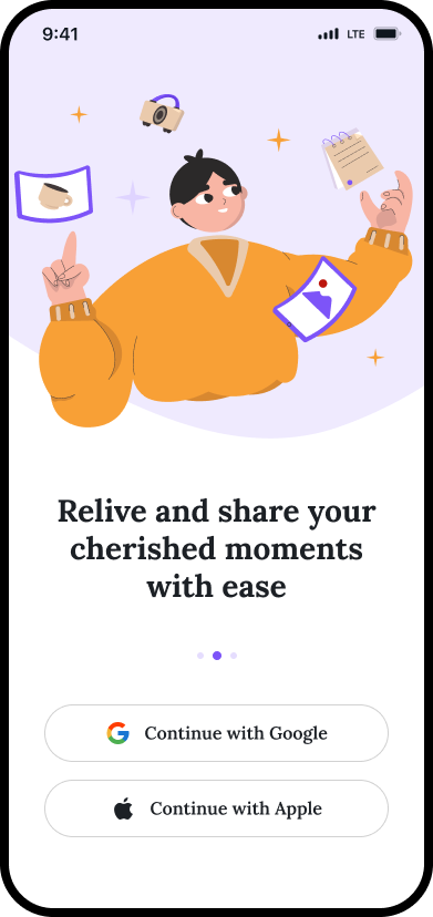 MemoirME App Screenshot