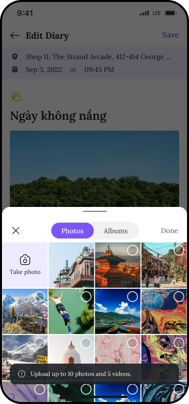 MemoirME App Screenshot